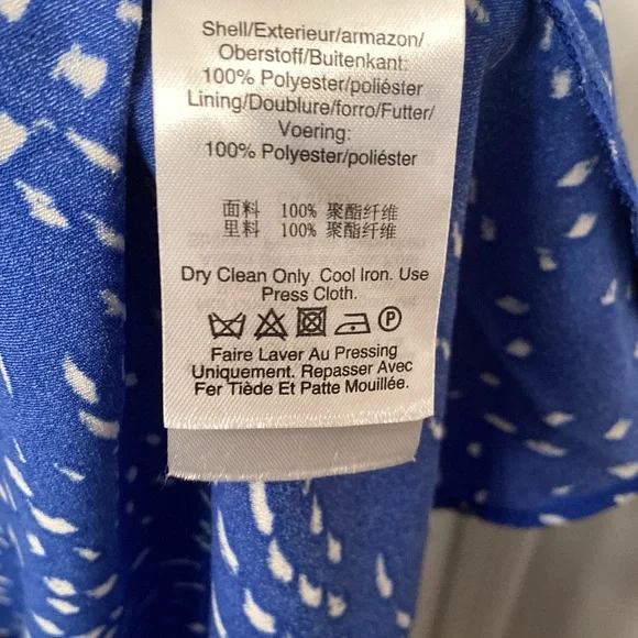 DKNY Blue Midi Dress - Picture 9 of 10